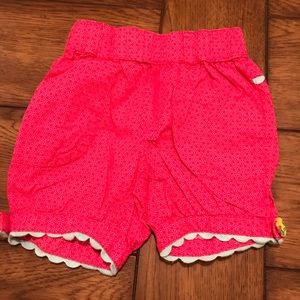 Me Too hot pink shorts 2y